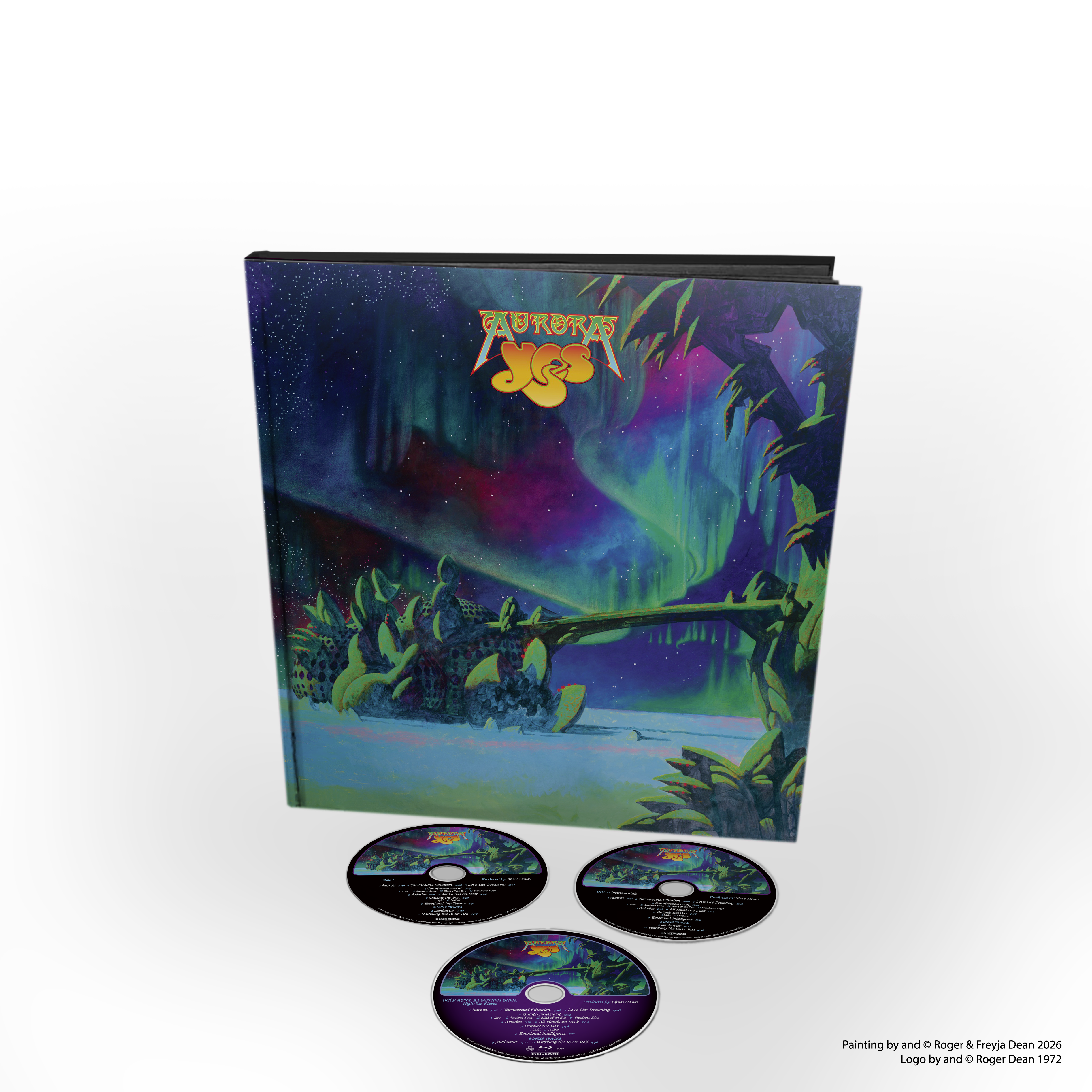 AURORA CD 4枚セット 未開封 Aurora, Ltd. Deluxe 2CD+Blu-ray Artbook Edition – YES UK/EU