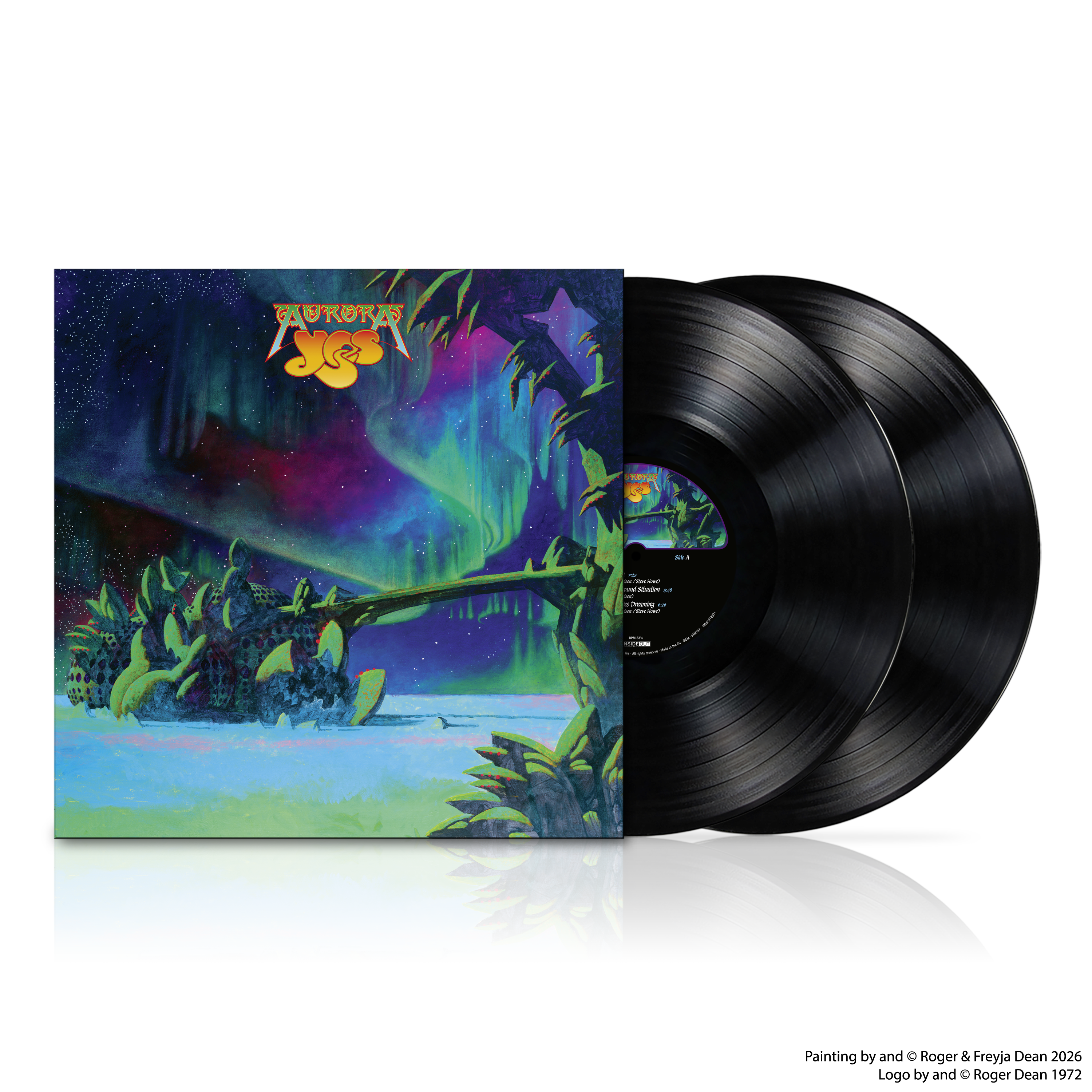 Aurora, Gatefold Black 2LP & LP Booklet Edition – YES UK/EU