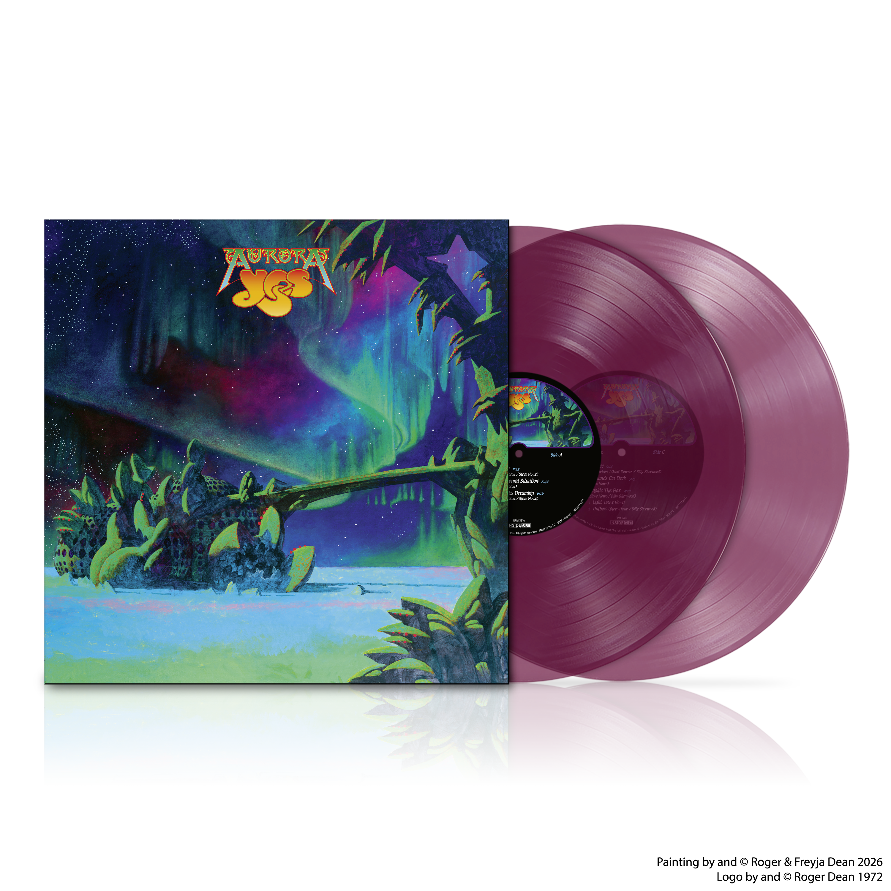 Aurora, Gatefold Translucent Grape 2LP & LP Booklet Ed. inc Certificate