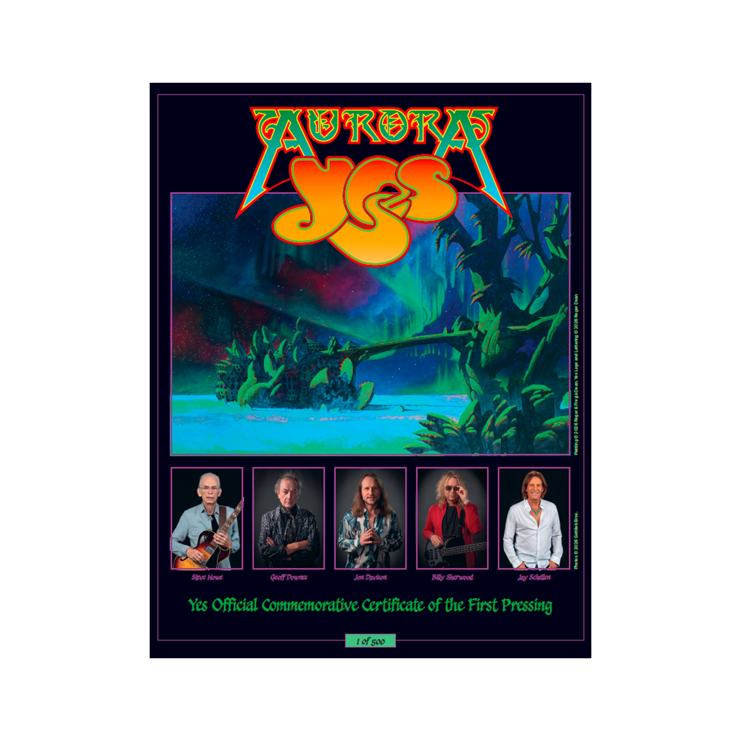 Aurora, Gatefold Translucent Grape 2LP & LP Booklet Ed. inc Certificate