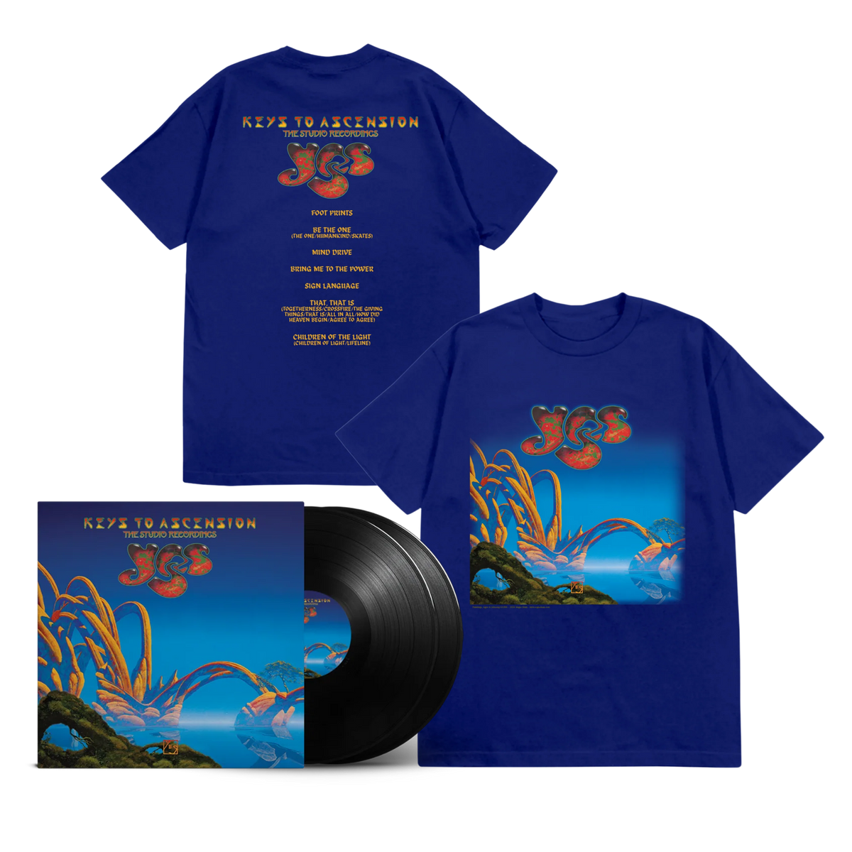 Keys To Ascension Gatefold Vinyl & T-shirt Bundle