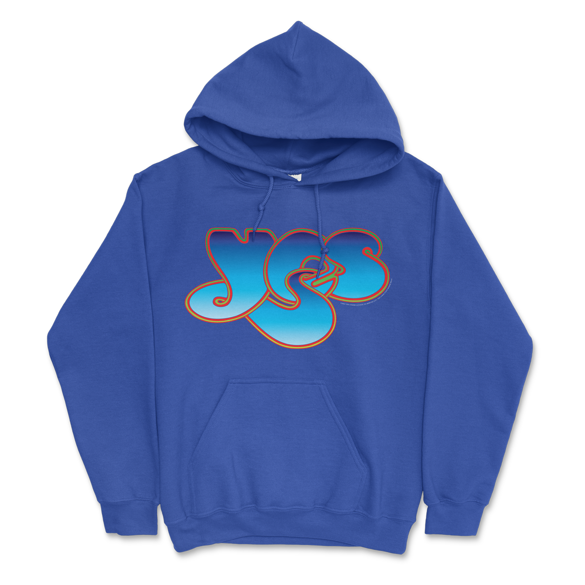 Blue and Red Hoodie