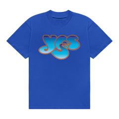 Blue and Red Logo Tee