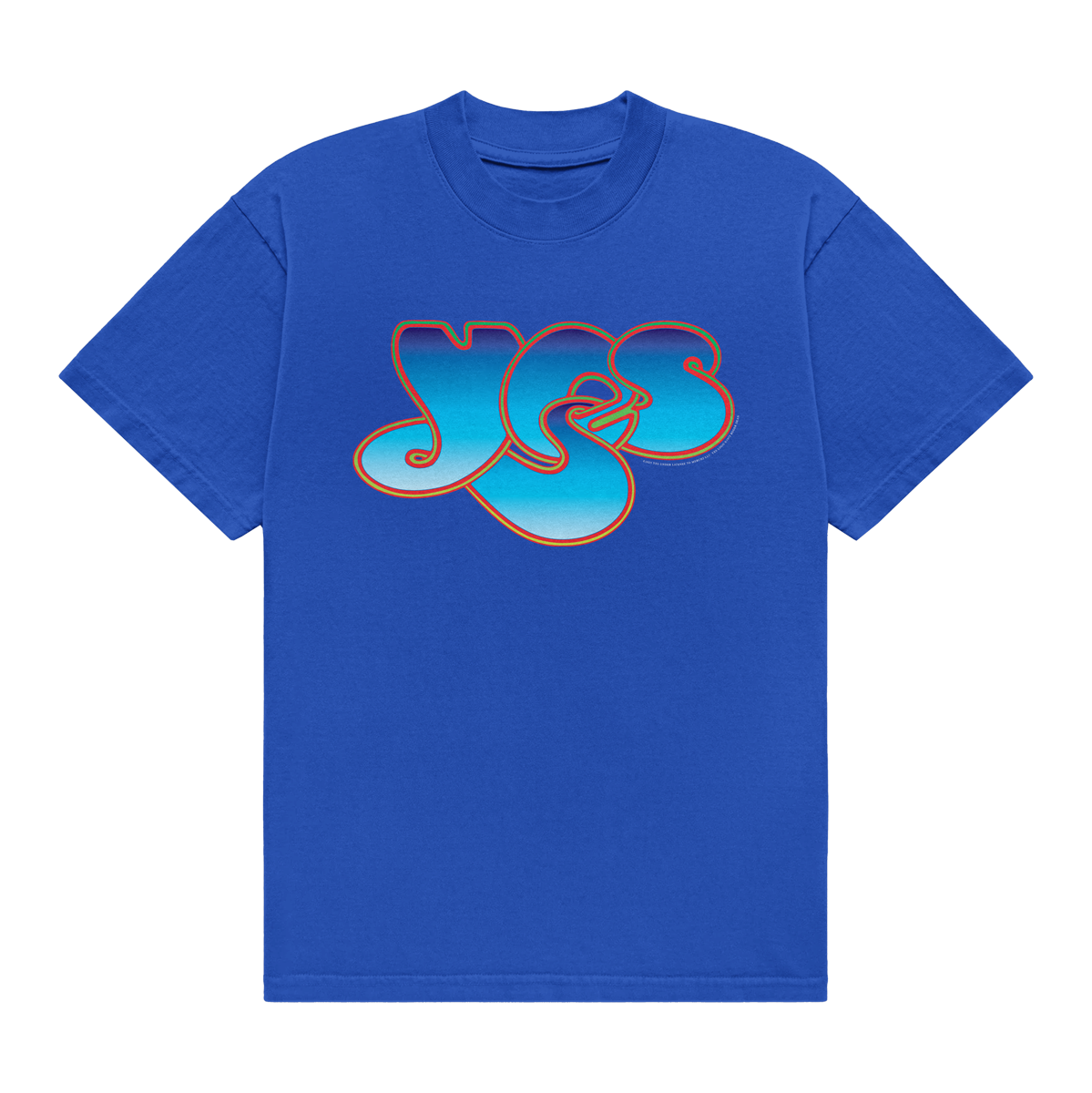 Blue and Red Logo Tee